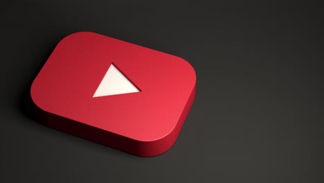 YouTube-Media-Player-3D-Symbol-Oder-Symbol